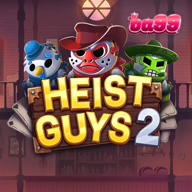 Heist Guys 2 স্লট গেমের ইন্টারফেস এবং ওয়েস্টার্ন থিম